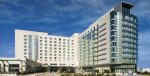 Renovated hotel in North Bethesda, Md., that is directly across from a Metro light-rail transit station, roughly nine miles northwest of the District of Columbia.